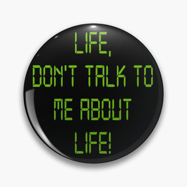 Item preview, Don't talk to me about life designed and sold by Bigkite.