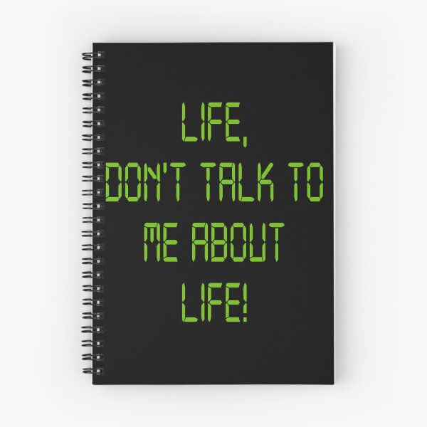 Item preview, Don't talk to me about life designed and sold by Bigkite.