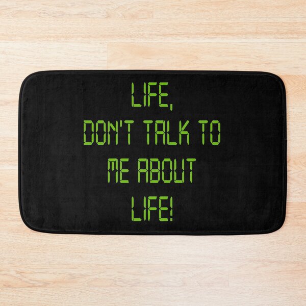 Item preview, Don't talk to me about life designed and sold by Bigkite.