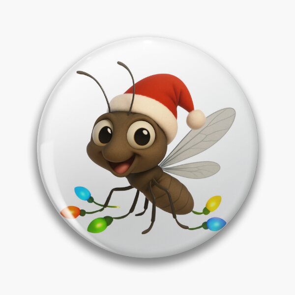 Artikelvorschau, Weihnachtsmücke entworfen und verkauft von Sillytoe.