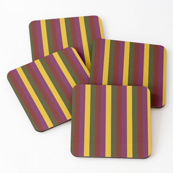 Item preview, Art Nouveau Botanical Multi Stripe | Watercolor Coordinate designed and sold by CaroStudioTX.