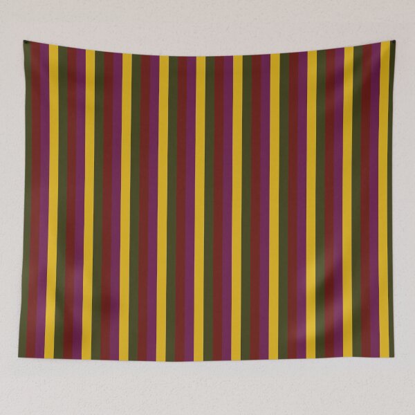 Item preview, Art Nouveau Botanical Multi Stripe | Watercolor Coordinate designed and sold by CaroStudioTX.