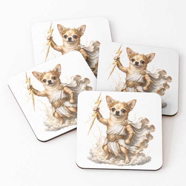 Item preview, Zeus Chihuahua God of Thunder designed and sold by Skyrocketz.