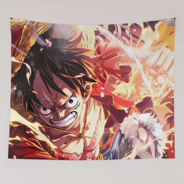 Item preview, Monkey D Luffy One Piece Fiery Punch Energy designed and sold by Mazghobarts.