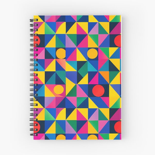 Item preview, Vibrant Colorful Geometric Circle Pattern designed and sold by zenjiinspired.
