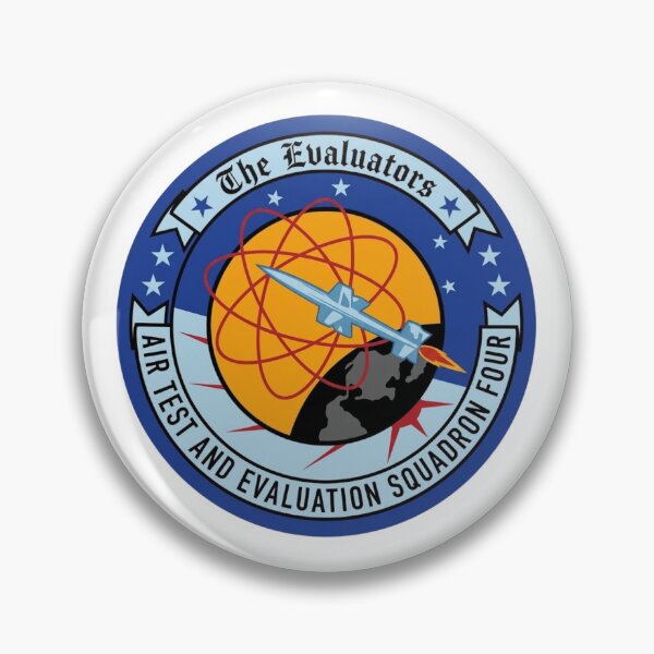 Item preview, US Navy VX-4 Air Test and Evaluation Squadron Four Patch Emblem designed and sold by CharlieDesings.
