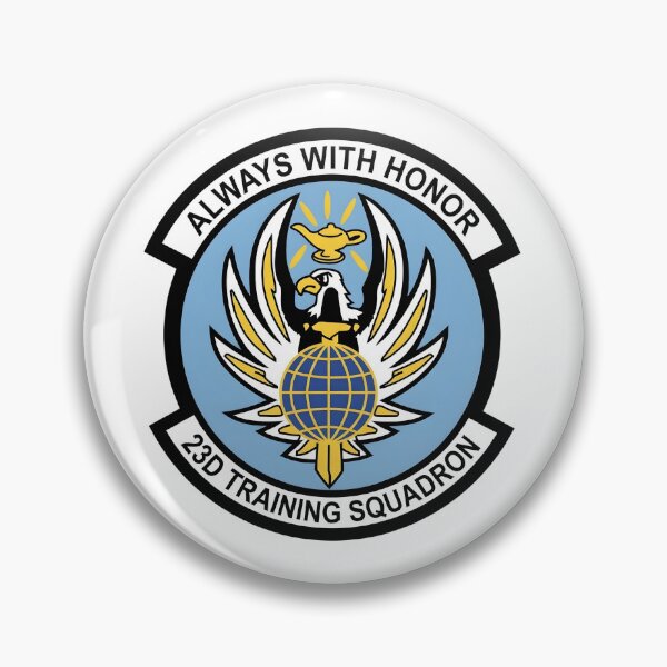 Item preview, USAF 23d Training Squadron Always With Honor Patch Emblem designed and sold by CharlieDesings.