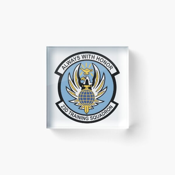 Item preview, USAF 23d Training Squadron Always With Honor Patch Emblem designed and sold by CharlieDesings.