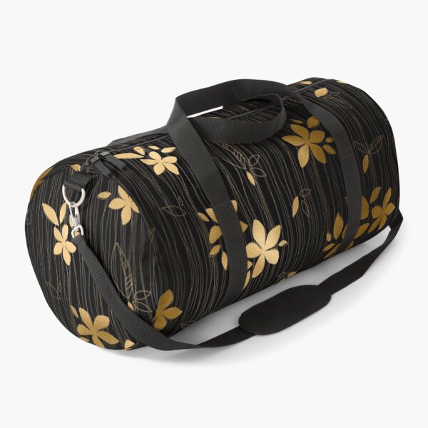 Item preview, Luxurious Black and Gold Flower Art Deco Pattern designed and sold by DEC02.