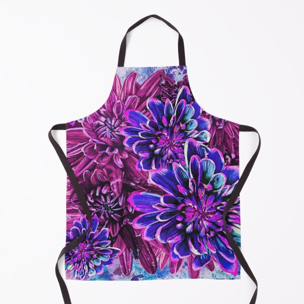 Item preview, Neon Pink Chrysanthemums Background 2 designed and sold by nastiaart.