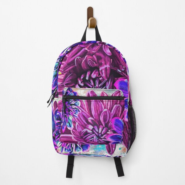 Item preview, Neon Pink Chrysanthemums Background 3 designed and sold by nastiaart.