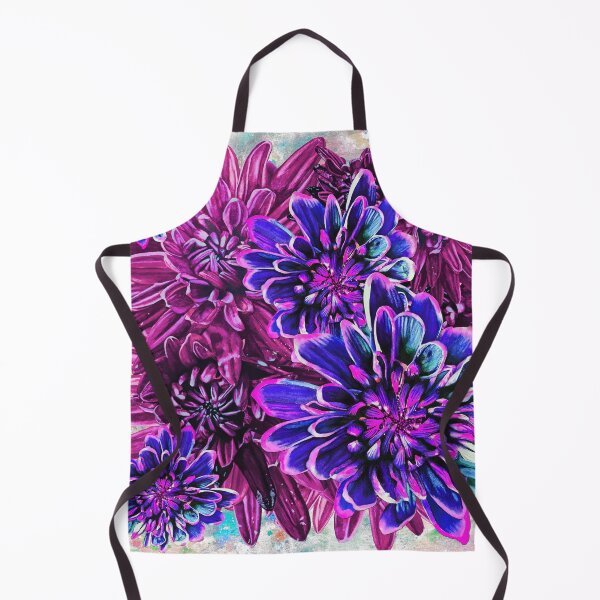 Item preview, Neon Pink Chrysanthemums Background 3 designed and sold by nastiaart.