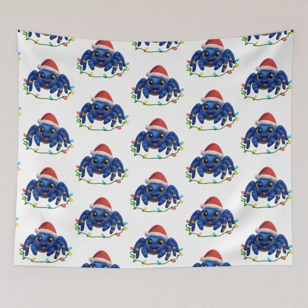 Item preview, Christmas Gooty Sapphire Tarantula designed and sold by Sillytoe.