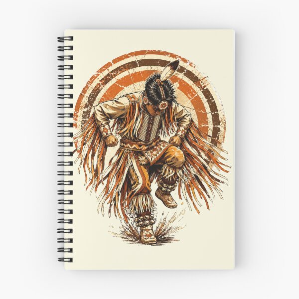 Item preview, Powwow Dancer Vintage Sunburst Native American Retro Circle Design designed and sold by Blue Raven Designs.