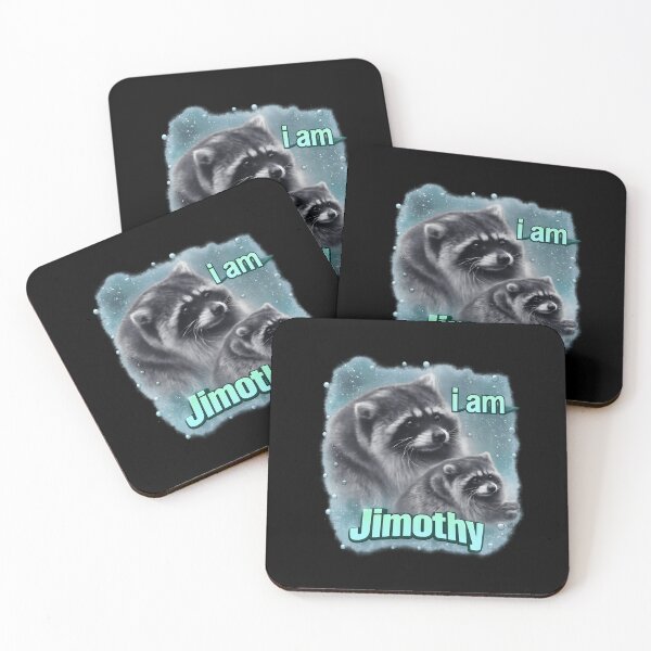 Item preview, I Am Jimothy Funny Viral Raccoon Meme designed and sold by LASTIQUE-dd.