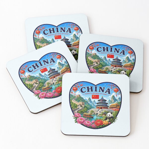 Item preview, China Heart Shape Design designed and sold by Myra365Art.