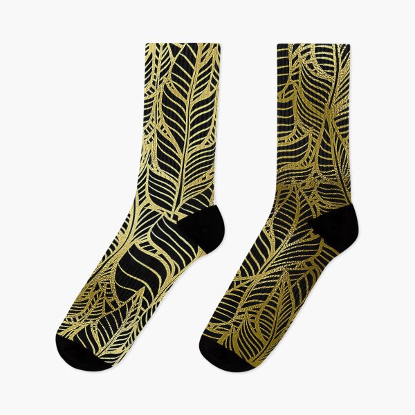 Item preview, Glamorous and Glitzy Art Deco (Faux) Gold Leaf Pattern designed and sold by DEC02.