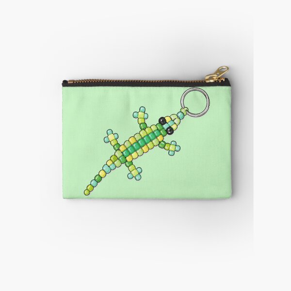 Item preview, Beaded Lizard | Retro Pony Bead Keychain Nostalgia designed and sold by pixiedustpaint.