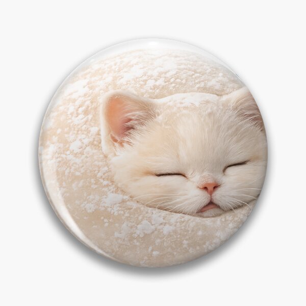 Item preview, Sleepy Daifuku Cat Cute Kawaii Mochi Cat designed and sold by ArtPrintPov.