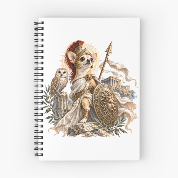 Item preview, Athena Chihuahua Goddess of Wisdom designed and sold by Skyrocketz.