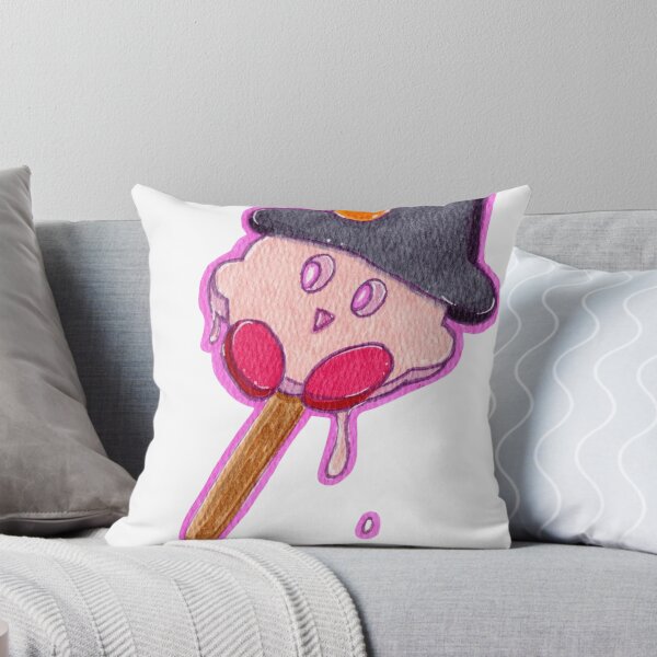 Item preview, Pink Cute Character Ice Cream Popsicle Witch Hat designed and sold by Charmed-Ink.