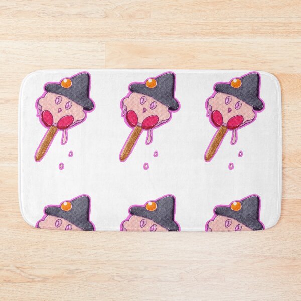 Item preview, Pink Cute Character Ice Cream Popsicle Witch Hat designed and sold by Charmed-Ink.