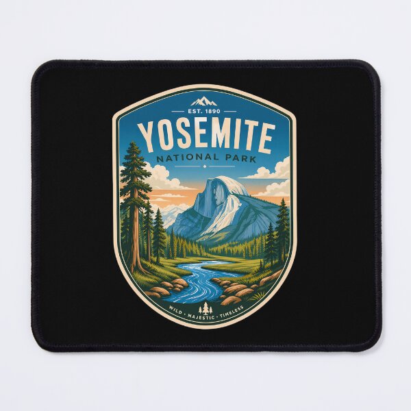 Item preview, Yosemite National Park Landscape designed and sold by FrontierCosmic.