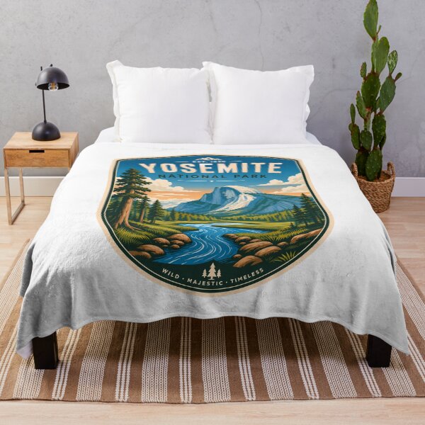 Item preview, Yosemite National Park Landscape designed and sold by FrontierCosmic.