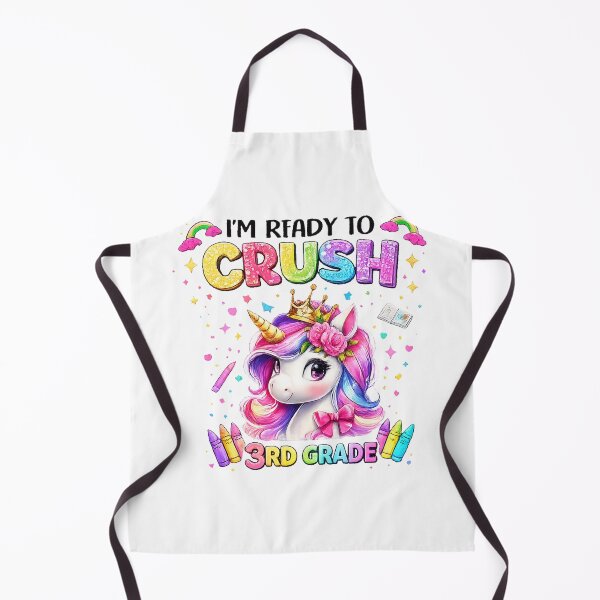 Item preview, I'm Ready to Crush 3rd Grade Unicorn Back to School designed and sold by QuiteOrbit.