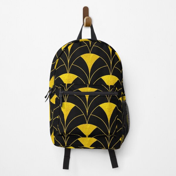 Item preview, "Casablanca" Golden Colored and Black Art Deco Design designed and sold by DEC02.