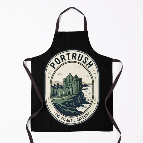 Item preview, Portrush Northern Ireland Vintage Travel Emblem Castle designed and sold by k3rstman1.