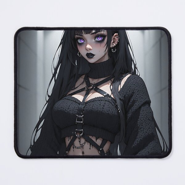 Item preview, Hot Halloween Anime Goth Girl Waifu 274 designed and sold by Your New Fixation.