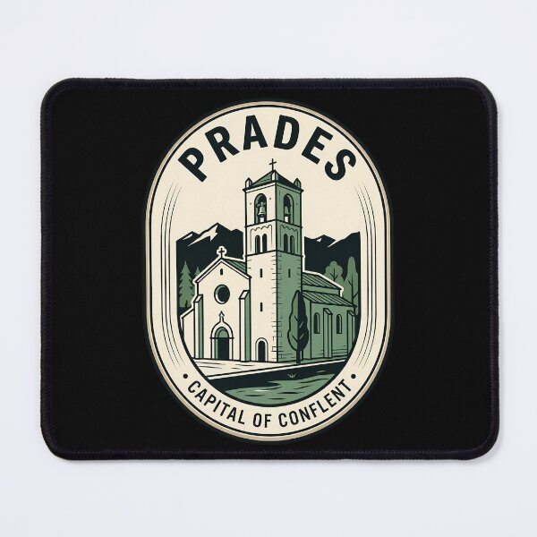 Item preview, Prades Capital of Conflent Vintage Travel Emblem designed and sold by k3rstman1.