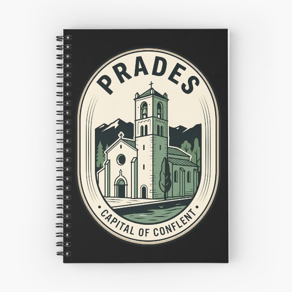 Item preview, Prades Capital of Conflent Vintage Travel Emblem designed and sold by k3rstman1.