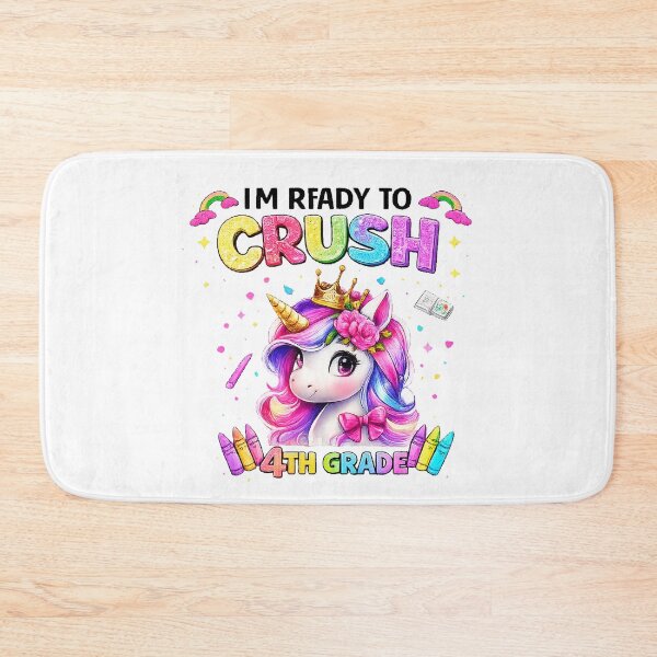 Item preview, Cute Unicorn 4th Grade Back To School designed and sold by QuiteOrbit.