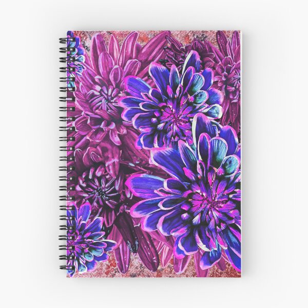 Item preview, Neon Pink Chrysanthemums Background 4 designed and sold by nastiaart.