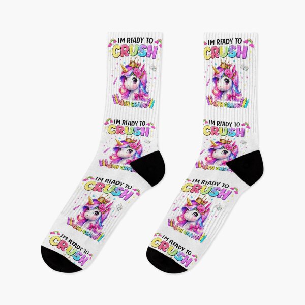 Item preview, Cute Unicorn 4th Grade Back To School designed and sold by QuiteOrbit.