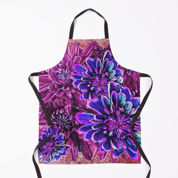 Item preview, Neon Pink Chrysanthemums Background 4 designed and sold by nastiaart.