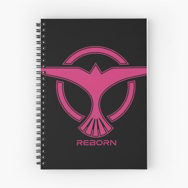 Item preview, Geometric Pink Bird Emblem Symbol designed and sold by WhimsyWephy.