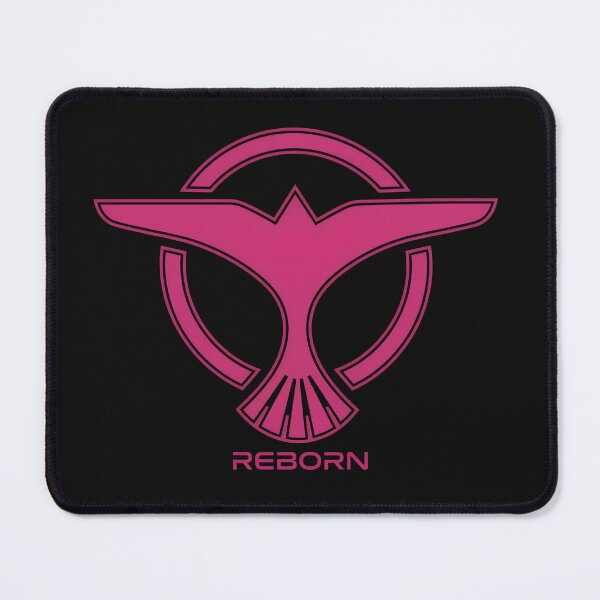 Item preview, Geometric Pink Bird Emblem Symbol designed and sold by WhimsyWephy.