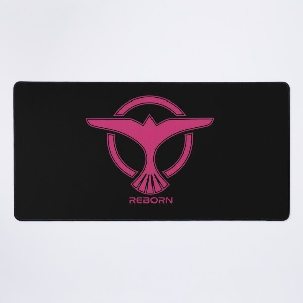 Item preview, Geometric Pink Bird Emblem Symbol designed and sold by WhimsyWephy.