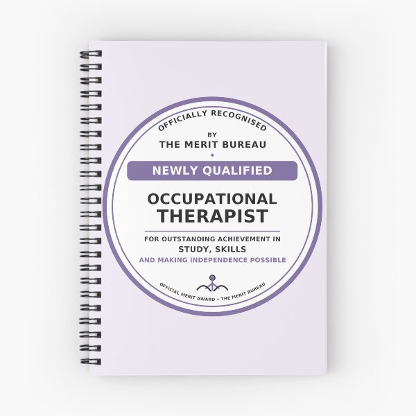 Item preview, Newly Qualified Occupational Therapist Gift | OT Graduation Award designed and sold by TheMeritBureau.
