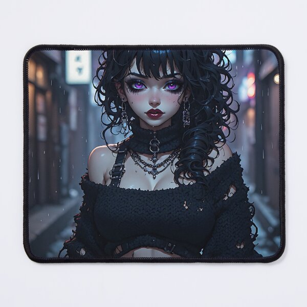 Item preview, Hot Halloween Anime Goth Girl Waifu 275 designed and sold by Your New Fixation.