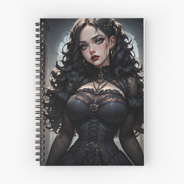 Item preview, Hot Halloween Anime Goth Girl Waifu 276 designed and sold by Your New Fixation.