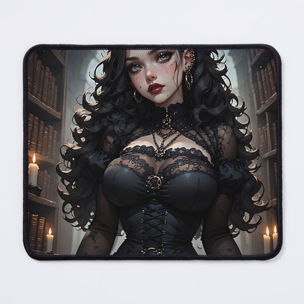Item preview, Hot Halloween Anime Goth Girl Waifu 276 designed and sold by Your New Fixation.