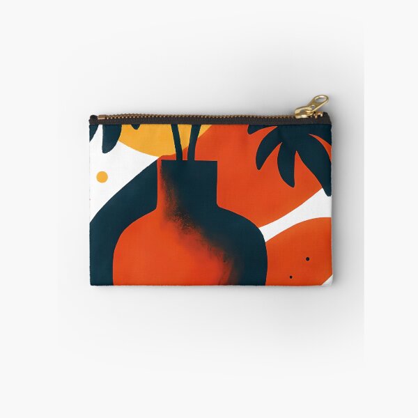 Item preview, Abstract Vase Tropical Palm Leaf Art designed and sold by daldadesign.