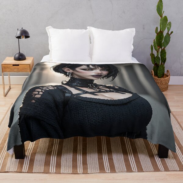 Item preview, Hot Halloween Anime Goth Girl Waifu 277 designed and sold by Your New Fixation.