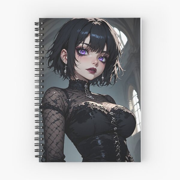 Item preview, Hot Halloween Anime Goth Girl Waifu 278 designed and sold by Your New Fixation.