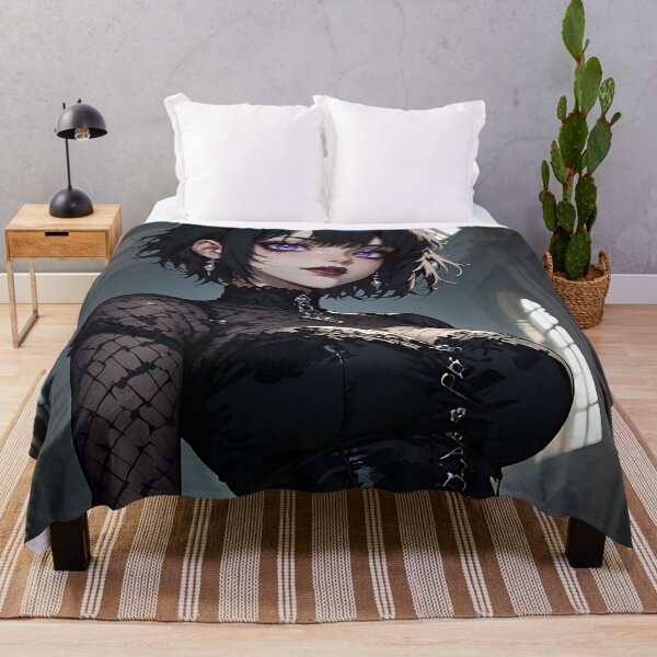 Item preview, Hot Halloween Anime Goth Girl Waifu 278 designed and sold by Your New Fixation.