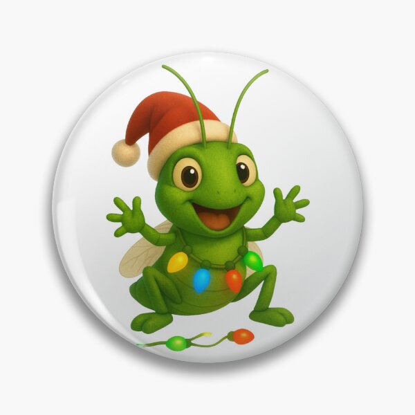 Item preview, Christmas Grasshopper designed and sold by Sillytoe.
